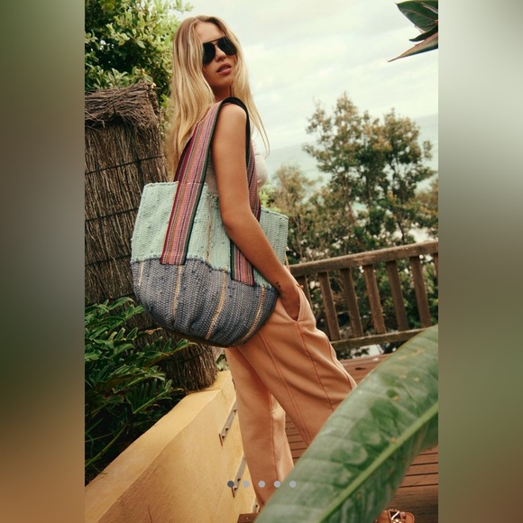 free people Driftwood Rug Tote Bag - Picture 7 of 13